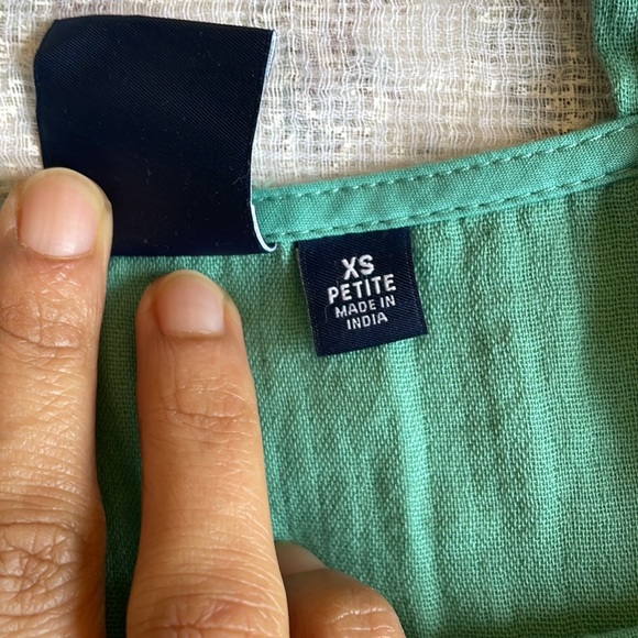 Cotton long dress from GAP with tie knots - Picture 6 of 7